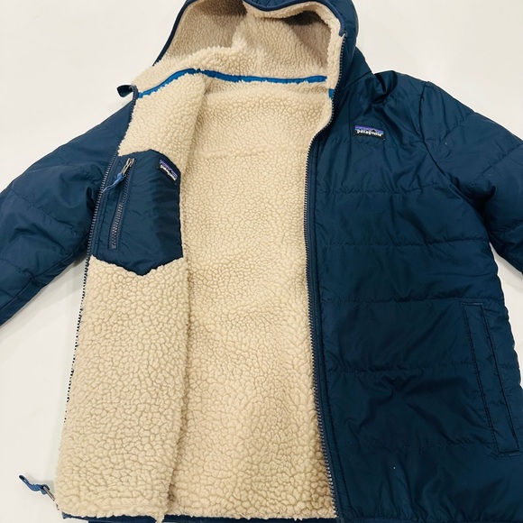 Patagonia Blue Hooded Jacket - Picture 2 of 3
